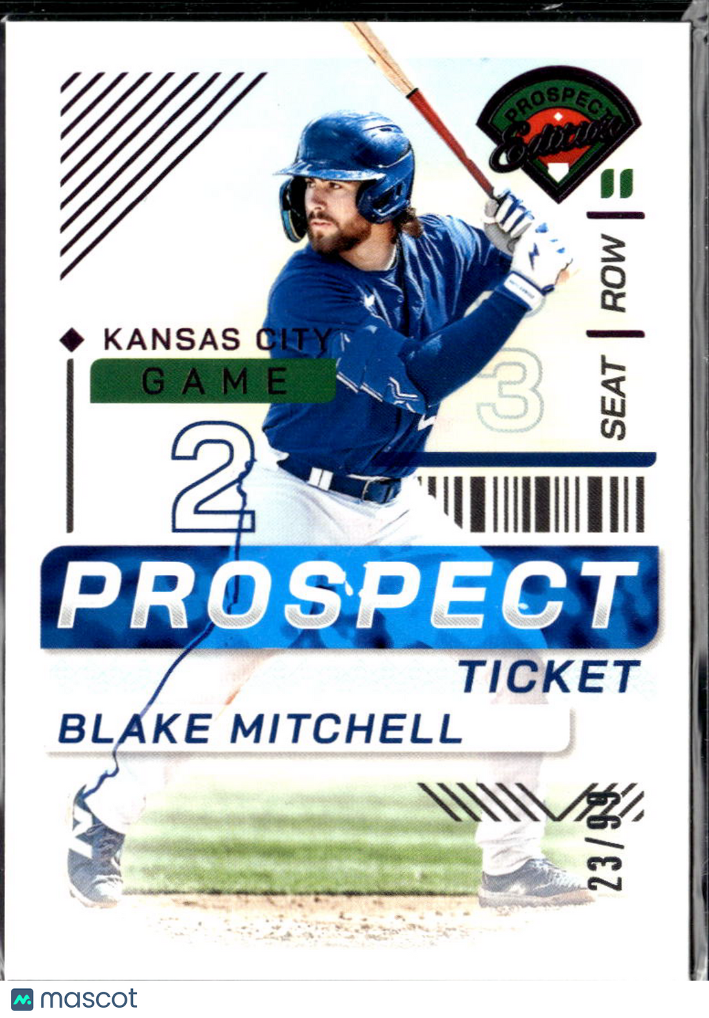 Blake Mitchell 2024 Panini Prospect Edition Pink 23/99 Kansas City Royals