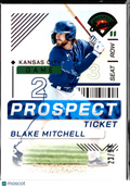 Blake Mitchell 2024 Panini Prospect Edition Pink 23/99 Kansas City Royals