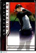 Brittany Altomare 2020 Upper Deck Artifacts Golf Rookie RC