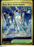 Area Zero Underdepths 2024 Stellar Crown Holo Secret Rare HR #174/142