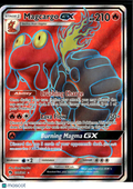 Magcargo GX 2018 Lost Thunder Holo Ultra Rare FA #198/214