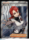 Team Rocket's Ariana 2025 Destined Rivals Holo Secret Rare UR FA #224/182