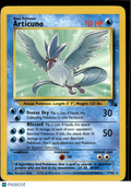 Articuno 1999 Fossil Rare #17/62