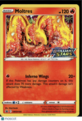 Moltres 2022 Brilliant Stars Holo Black Star Promo #SWSH185