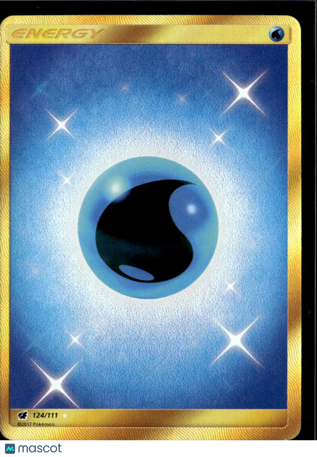 Water Energy 2018 Crimson Invasion Holo Secret Rare SR #124/111