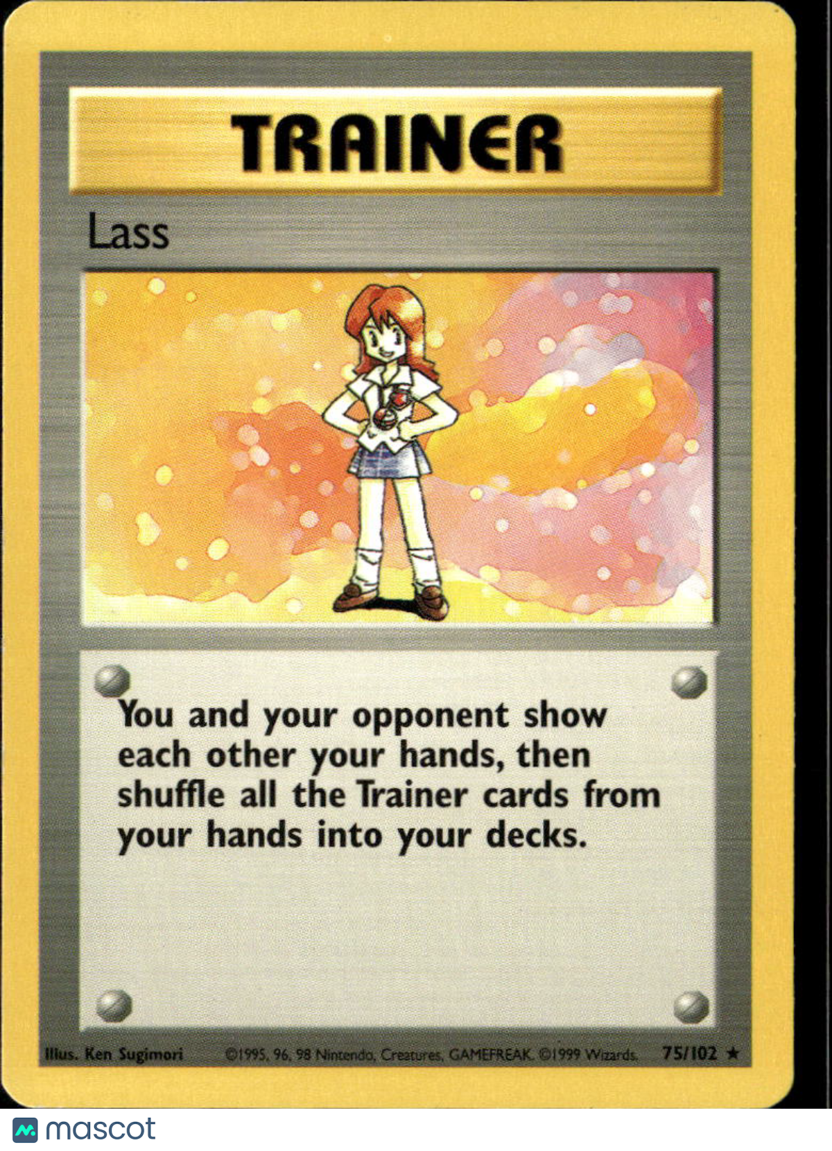 Lass 1999 Base Set Rare #75/102