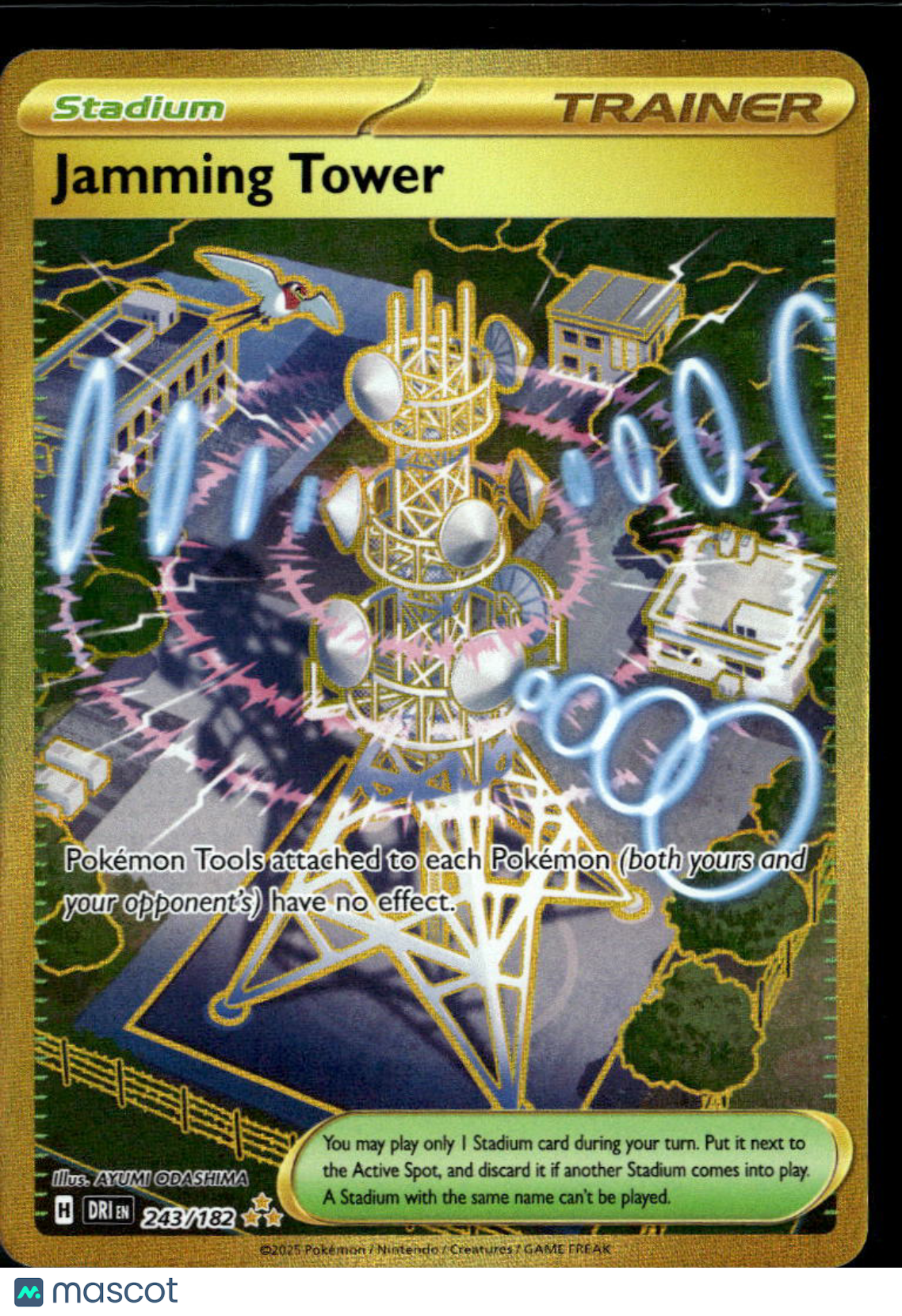 Jamming Tower 2025 Destined Rivals Holo Secret Rare UR #243/182