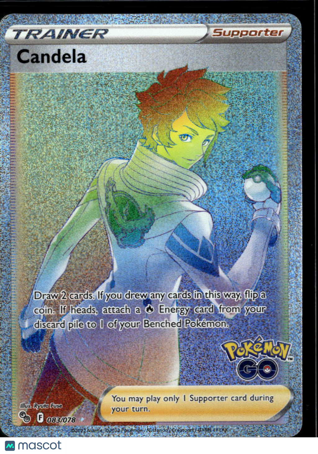 Candela 2022 GO Rainbow Secret Rare FA HR #83/78