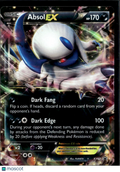 Absol EX 2015 XY Holo Black Star Promo FA #XY62