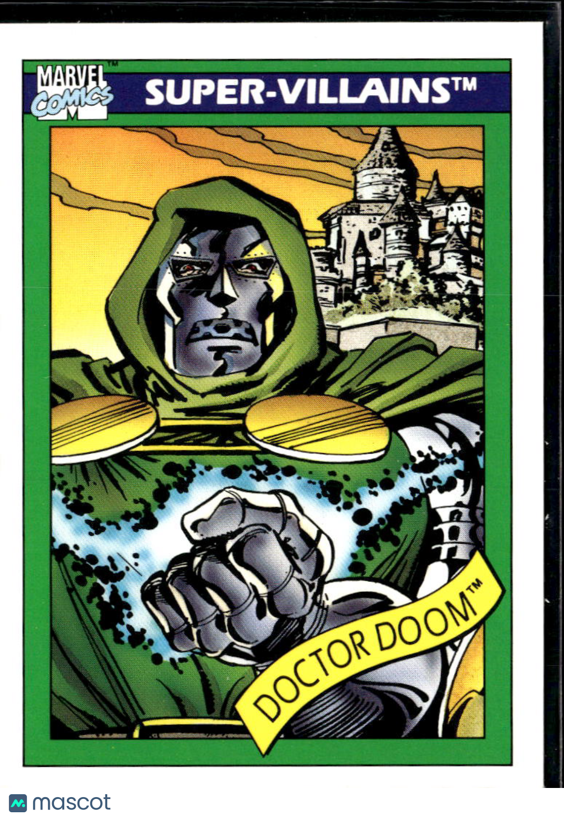 Doctor Doom 1990 Impel Marvel Universe #60