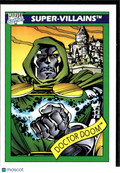 Doctor Doom 1990 Impel Marvel Universe #60