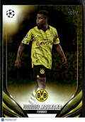 Youssoufa Moukoko 2024 Topps UEFA Club Yellow Star Ball Borussia Dortmund