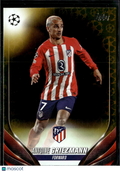 Antoine Griezmann 2024 Topps UEFA Champions Yellow Star Ball Atlético de Madrid