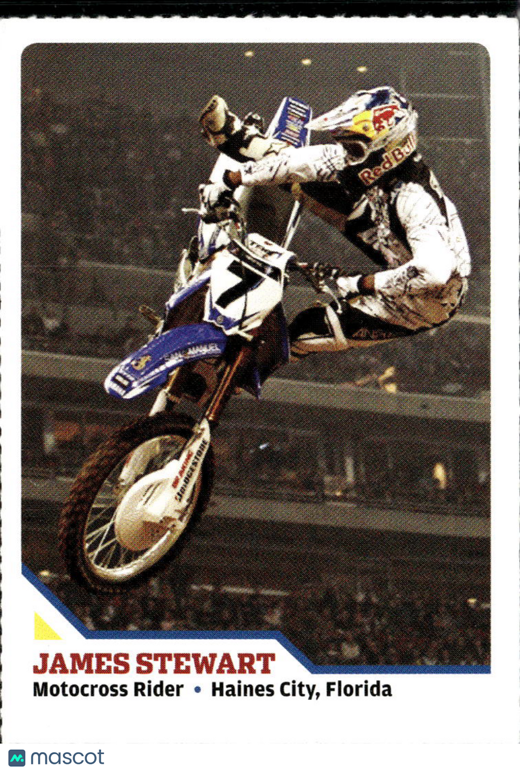 James Stewart 2009 Sports Illustrated Kids Card Motocross