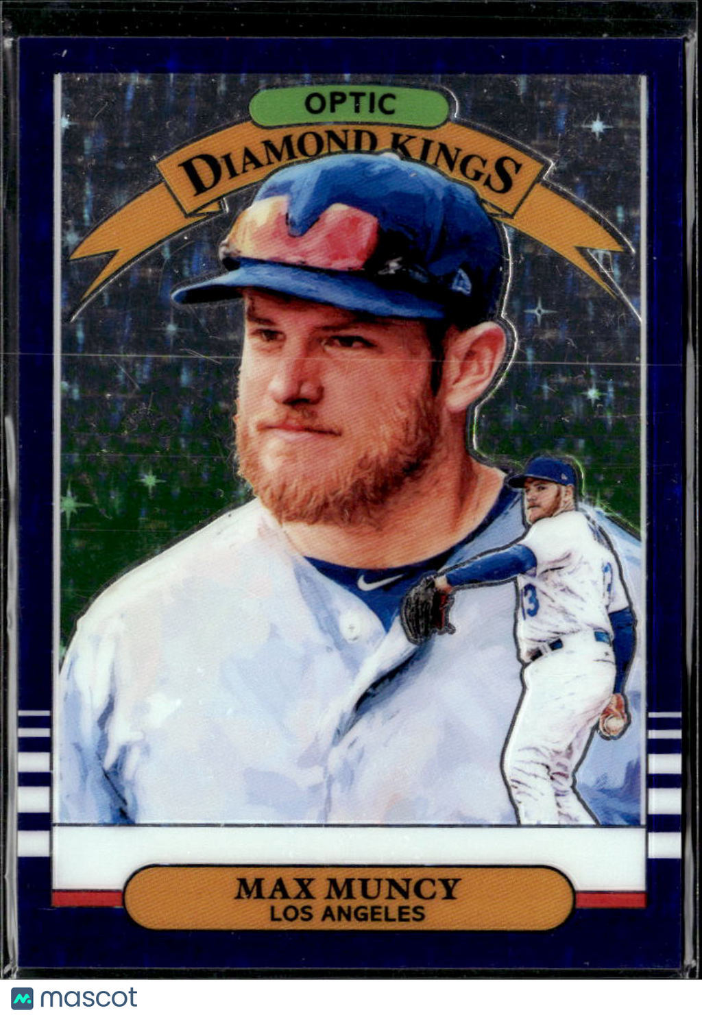 Max Muncy 2019 Optic Diamond Kings Purple Stars /125 Los Angeles Dodgers