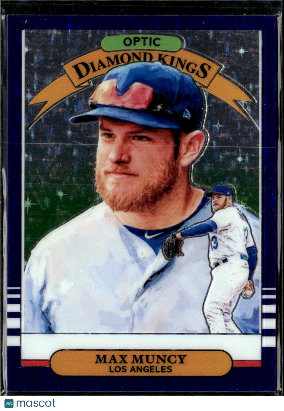 Max Muncy 2019 Optic Diamond Kings Purple Stars /125 Los Angeles Dodgers