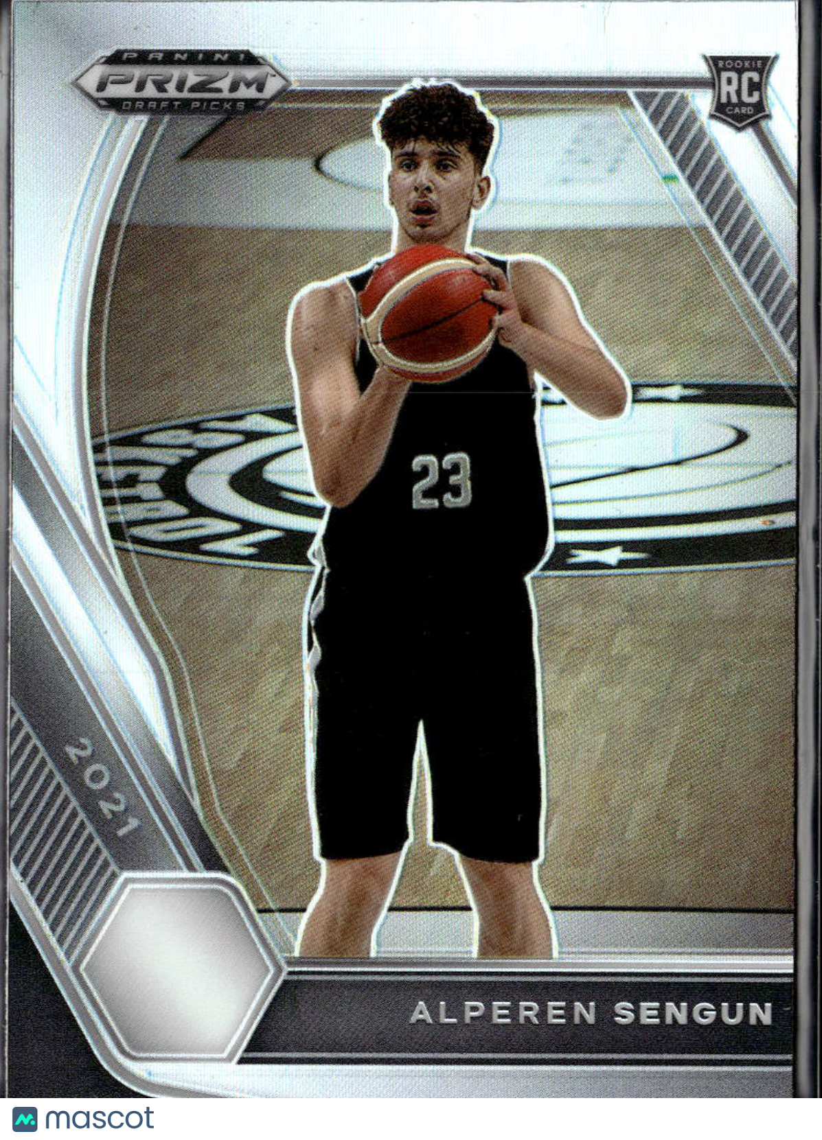 Alperen Sengun 2021 Panini Prizm Draft Picks Silver Prizm Rookie RC Rockets