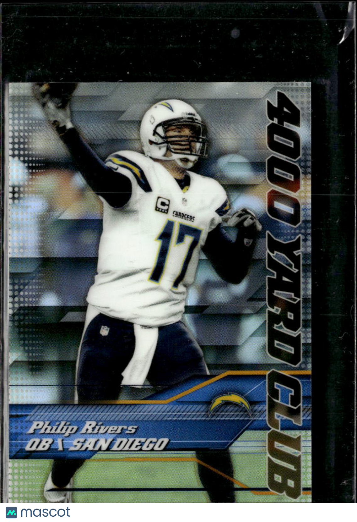 Philip Rivers 2014 Topps 4000 Yard Club Mini Refractor San Diego Chargers