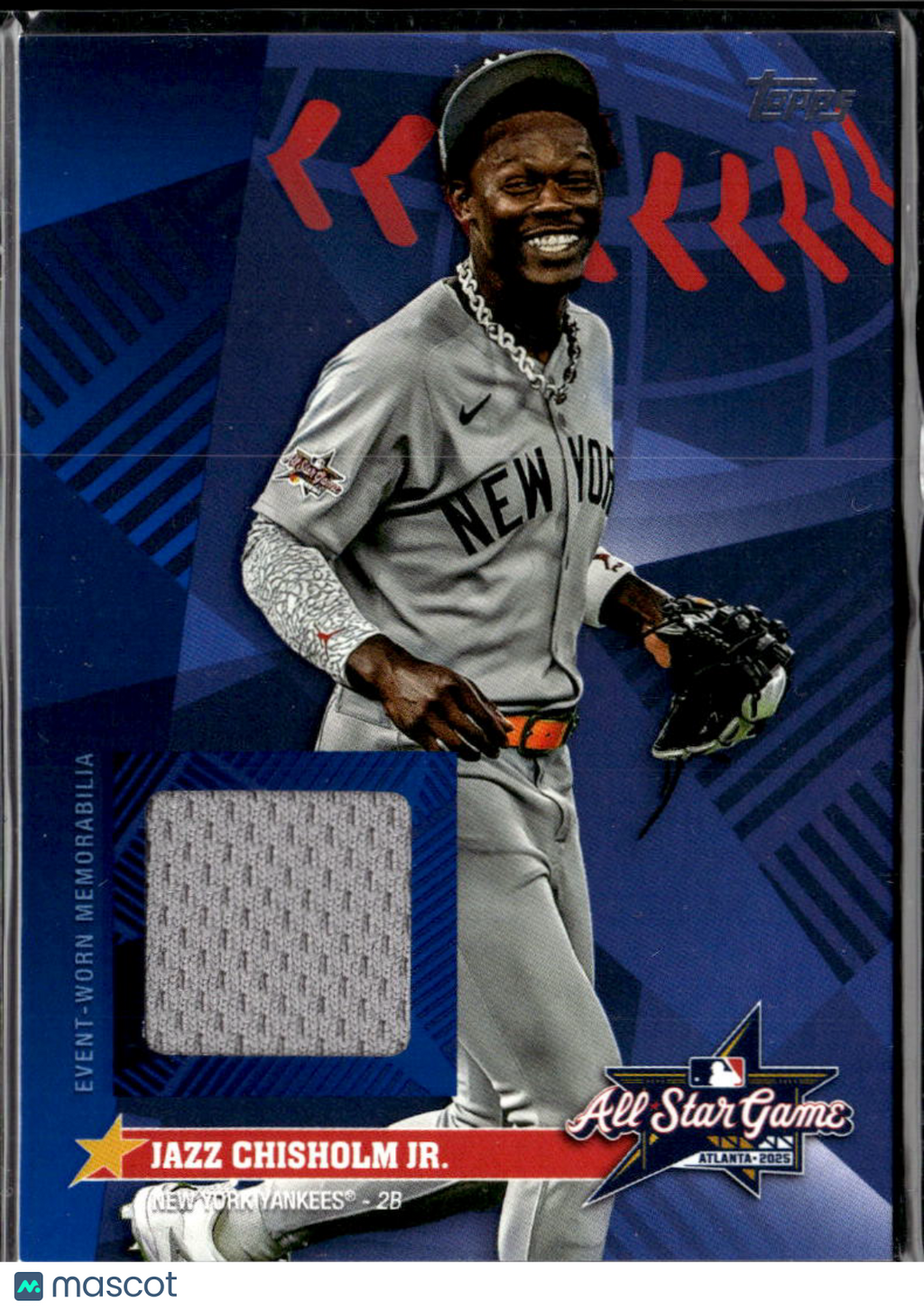 Jazz Chisholm Jr. 2025 Topps All-Star Jersey Patch New York Yankees