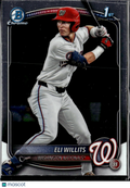 Eli Willits 2025 Bowman Chrome 1st Rookie RC Washington Nationals