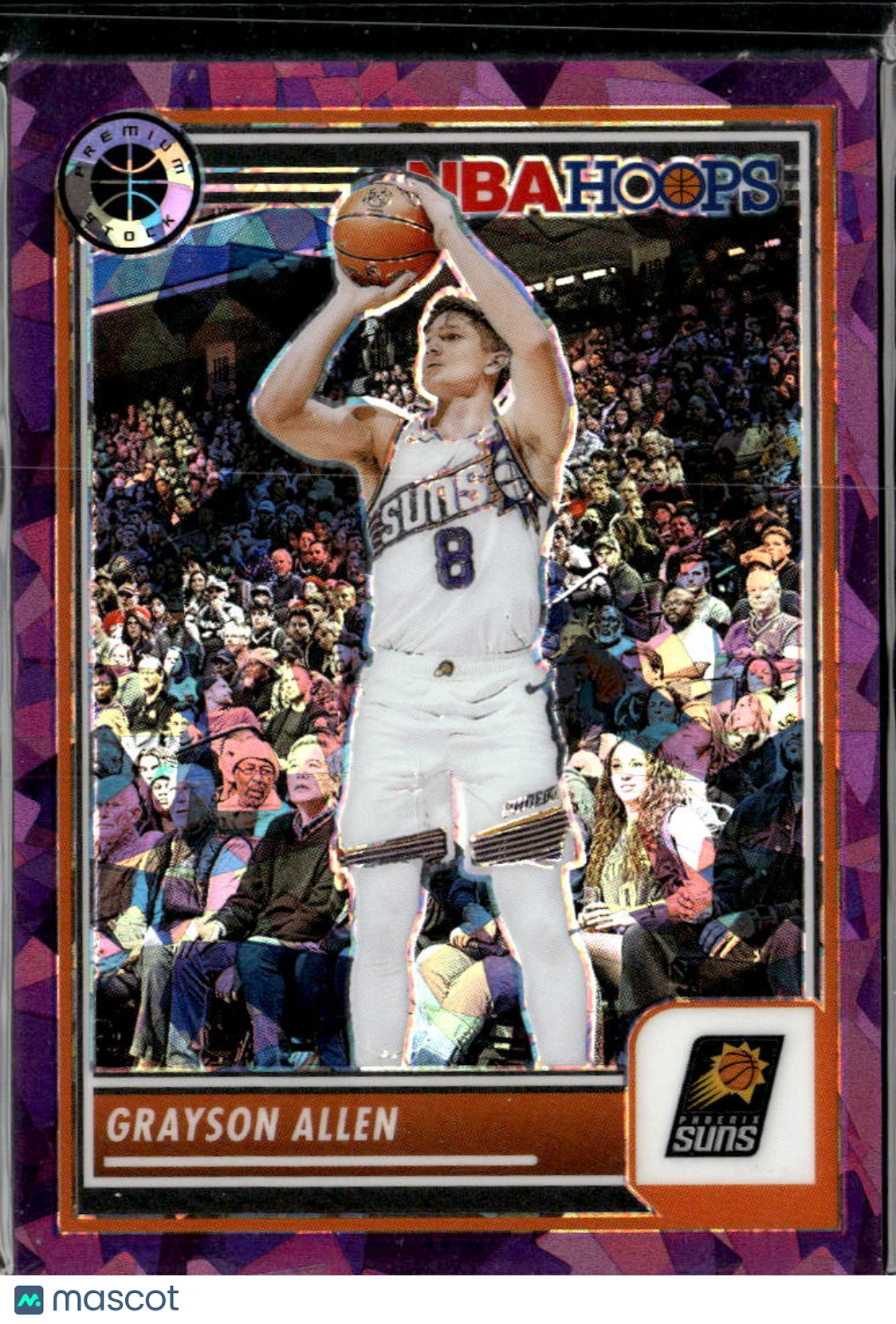 Grayson Allen 2024 NBA Hoops Premium Purple Ice 55/149 Phoenix Suns