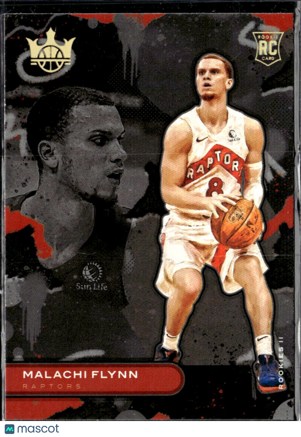 Malachi Flynn 2021 Panini Court Kings Rookie Level II RC Toronto Raptors