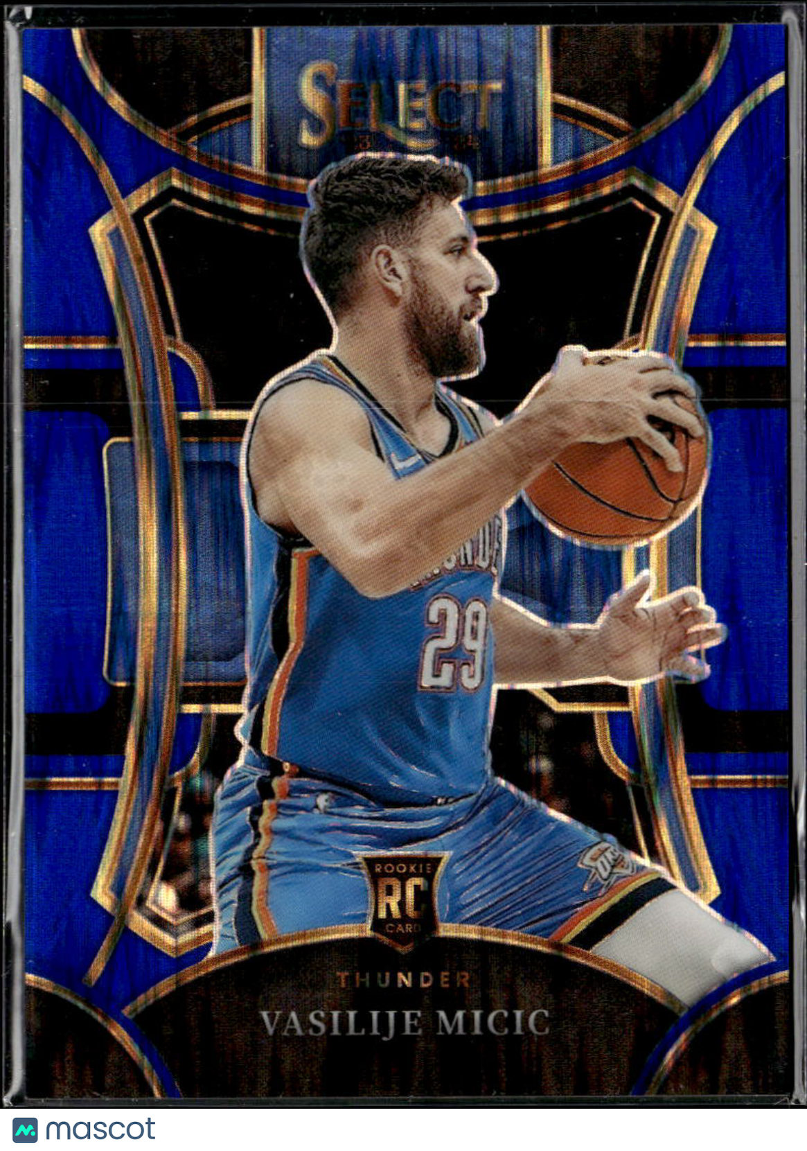 Vasilije Micic 2024 Select RC Blue Prizm Mezzanine 68/99 Oklahoma City Thunder