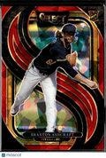 Braxton Ashcraft 2025 Select RC Red Ice Prizm /199 Pittsburgh Pirates