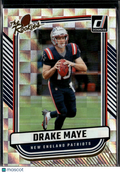 Drake Maye 2024 Donruss The Rookies RC New England Patriots