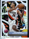 Kris Murray 2026 Topps Chrome Cosmic Refractor Portland Trail Blazers