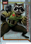 Rocket Racoon 2026 Topps Chrome Marvel Refractor #98