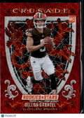 Dillon Gabriel 2025 Rookies & Stars Crusade RC Red Cleveland Browns