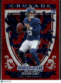 Jaxson Dart 2025 Rookies & Stars Crusade RC Red Prizm New York Giants