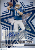 Riley Leonard 2025 Rookies & Stars Auto Autograph RC 98/349 Indianapolis Colts