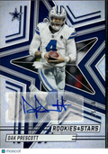 Dak Prescott 2025 Rookies & Stars Auto Autograph 7/50 Dallas Cowboys