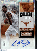 Cameron Ridley 2016 Contenders Auto Autograph Cracked Ice 20/23 Texas Longhorns
