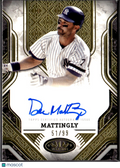 Don Mattingly 2025 Topps Tier One Auto Autograph 51/99 New York Yankees