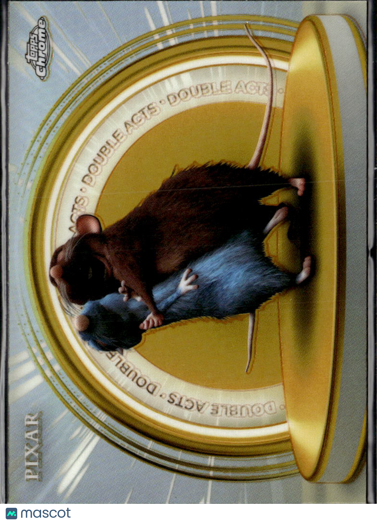 Remy and Emile 2025 Topps Chrome Disney Golden Moments #DA-6