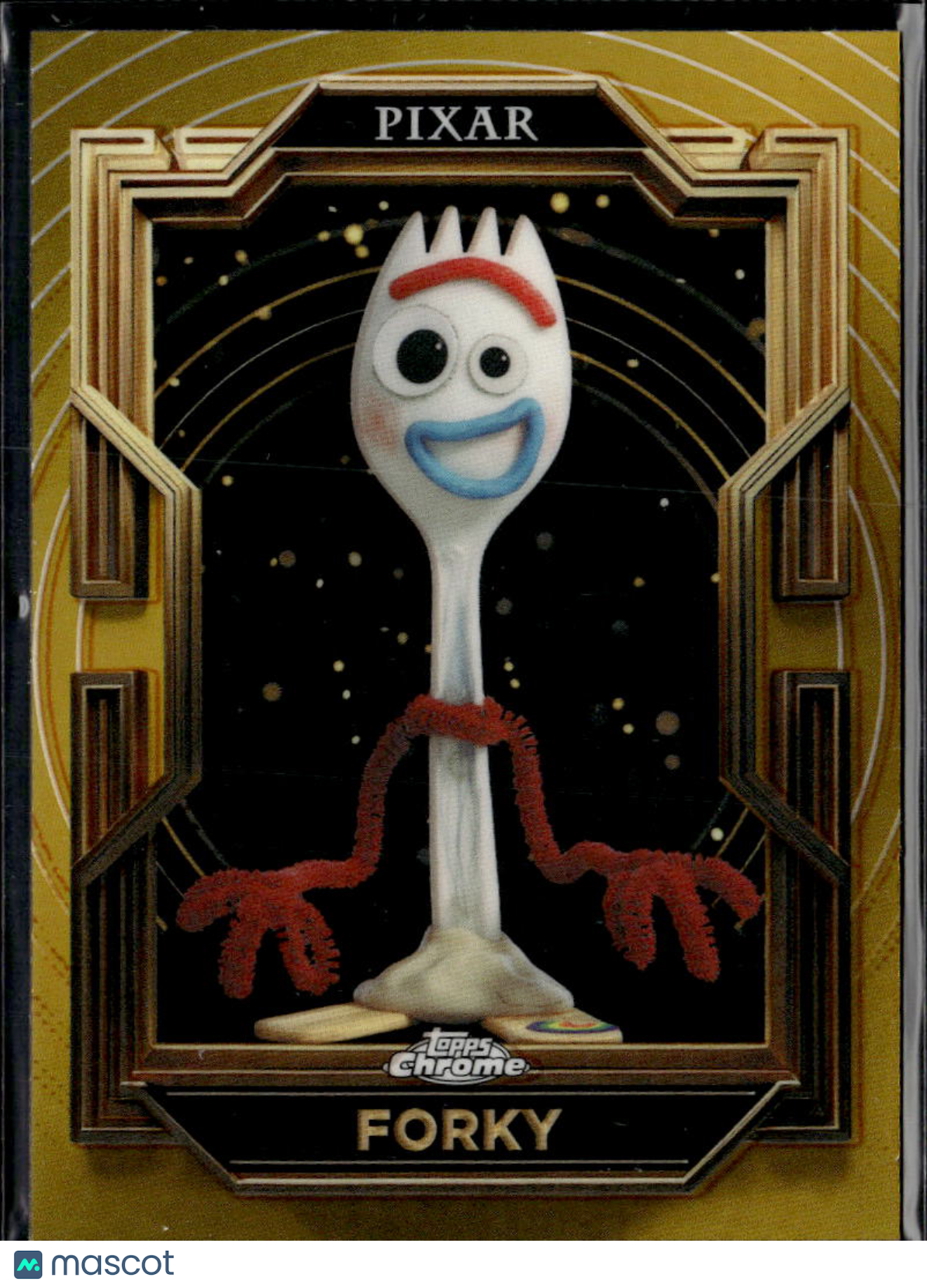Forky 2025 Topps Chrome Disney Refractor #75