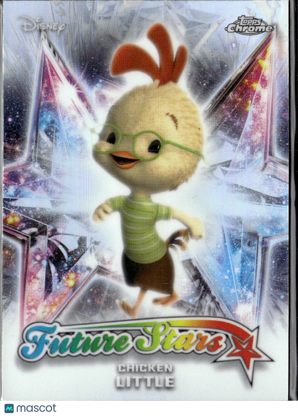Chicken Little 2026 Topps Chrome Disney 100 Future Stars Insert #FS-4