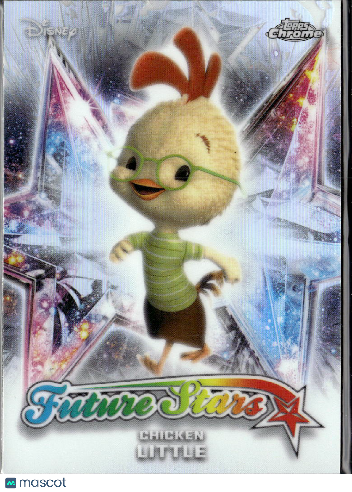 Chicken Little 2026 Topps Chrome Disney 100 Future Stars Insert #FS-4