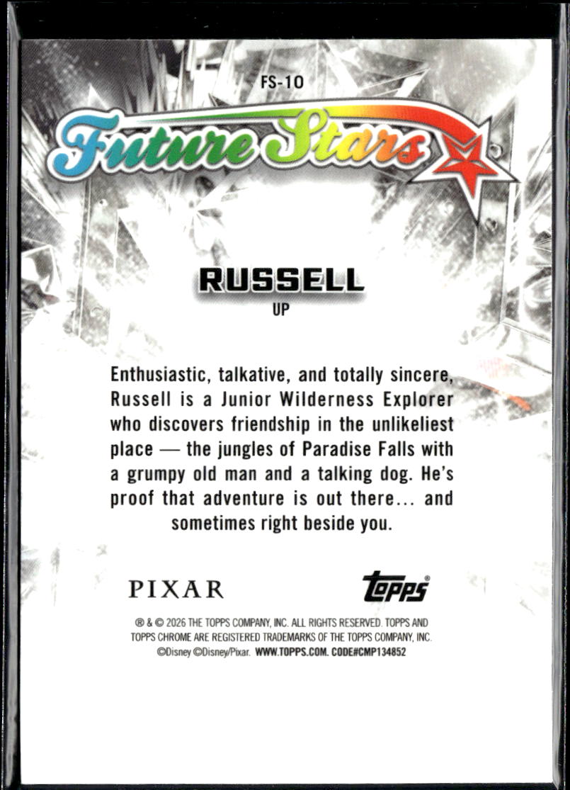 Russell 2026 Topps Chrome Pixar Future Stars #FS-10