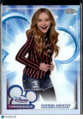 Sabrina Carpenter 2026 Topps Chrome Disney Throwback  #DC-20