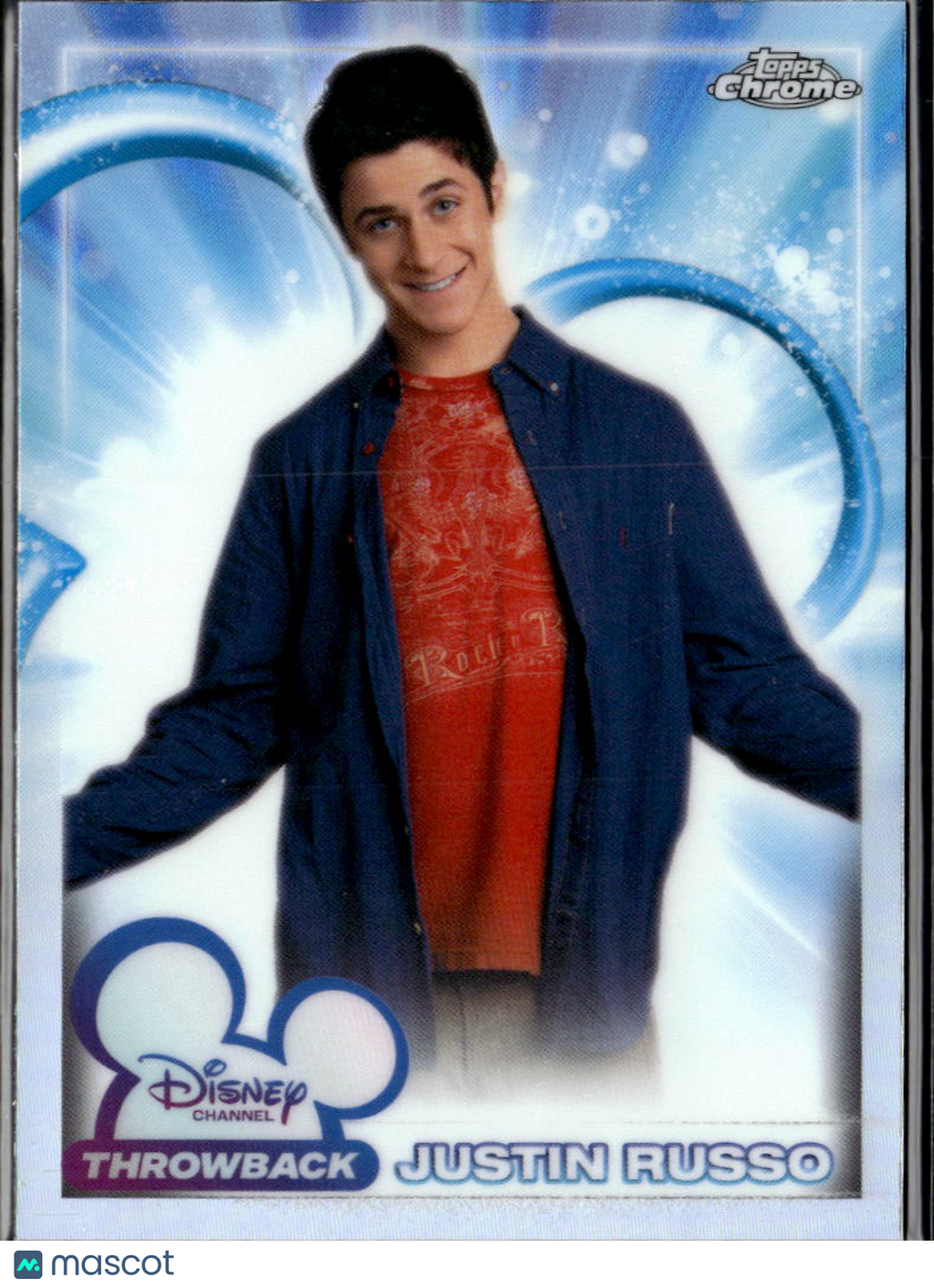 David Henrie 2026 Topps Chrome Disney Channel Throwback #DC-5