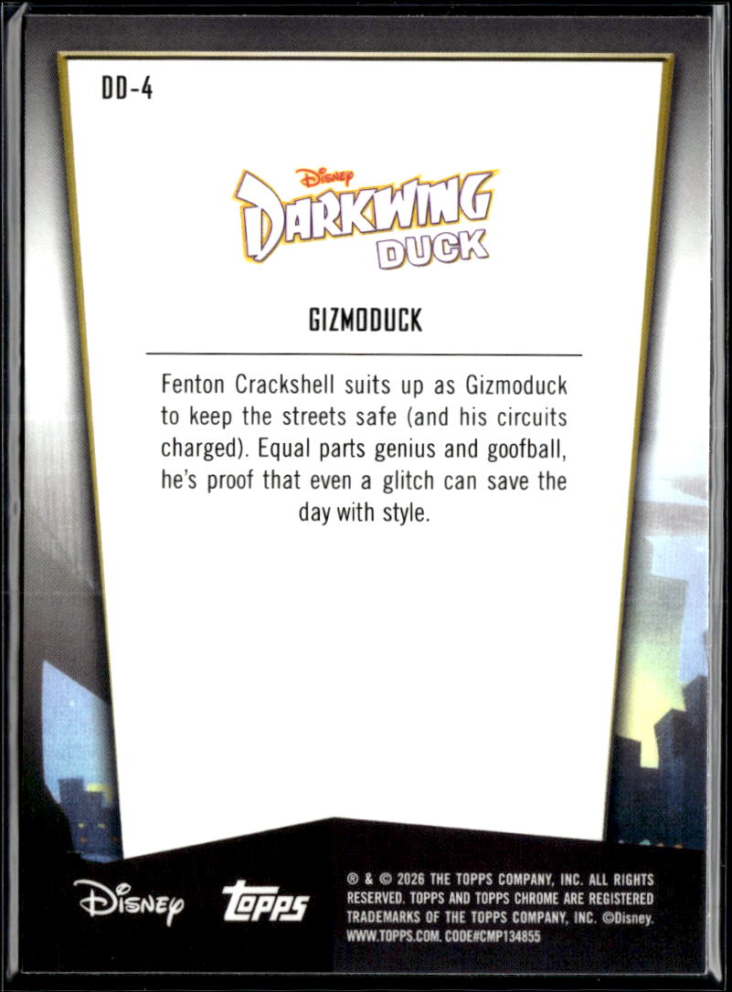 Darkwing Duck 2026 Topps Chrome Disney #DD-4