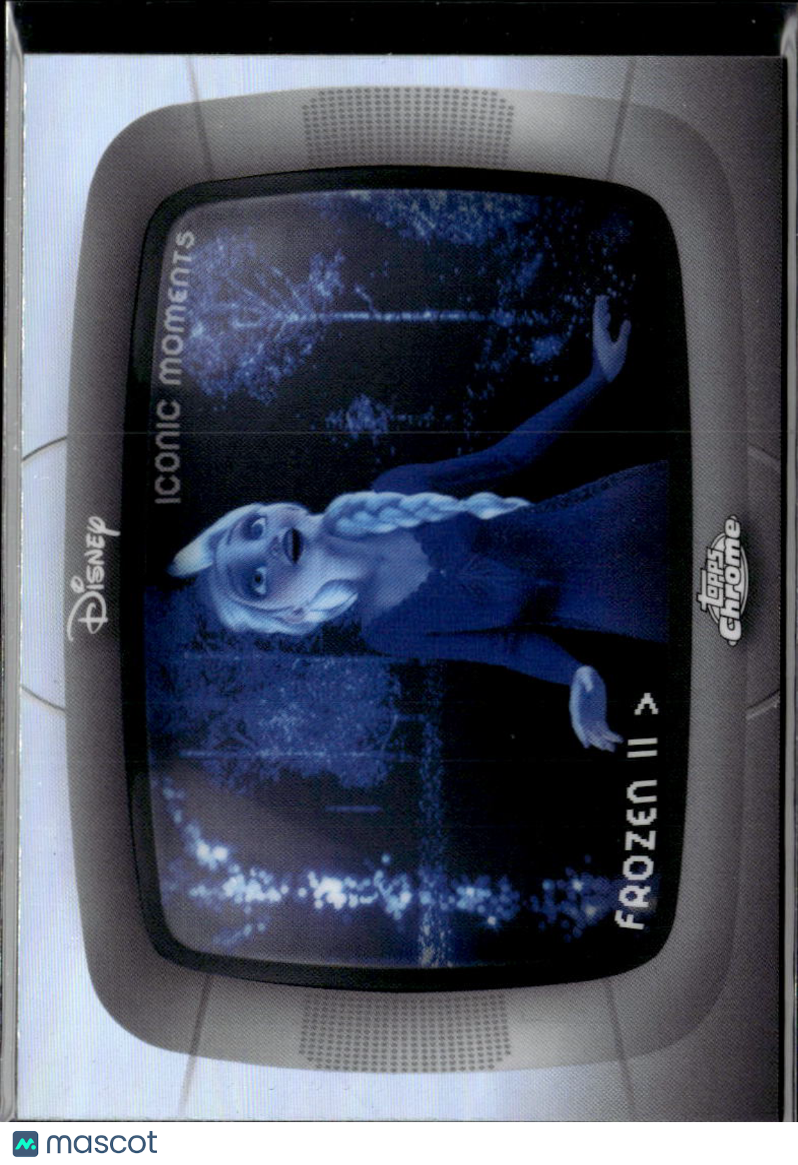 Elsa 2026 Topps Chrome Disney Iconic Moments Refractor #IM-10