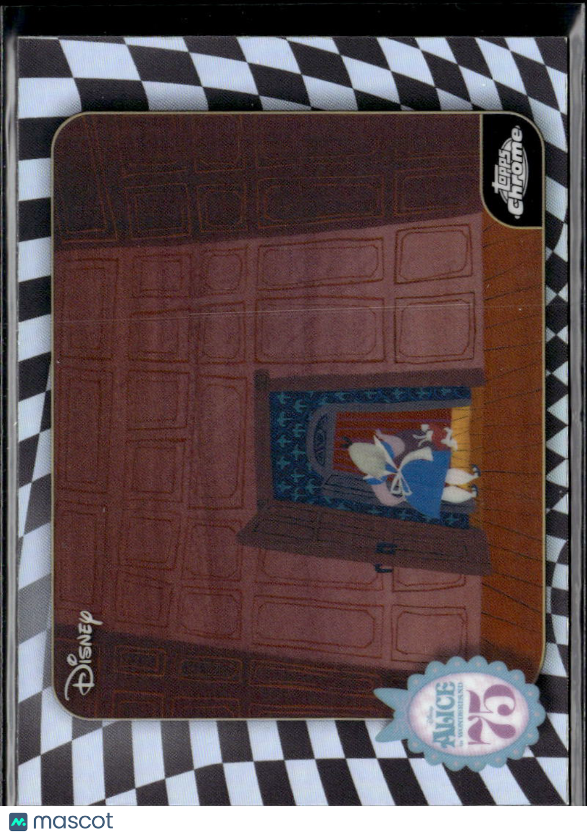 2026 Topps Chrome Disney Alice in Wonderland 75th Anniversary #AW-1