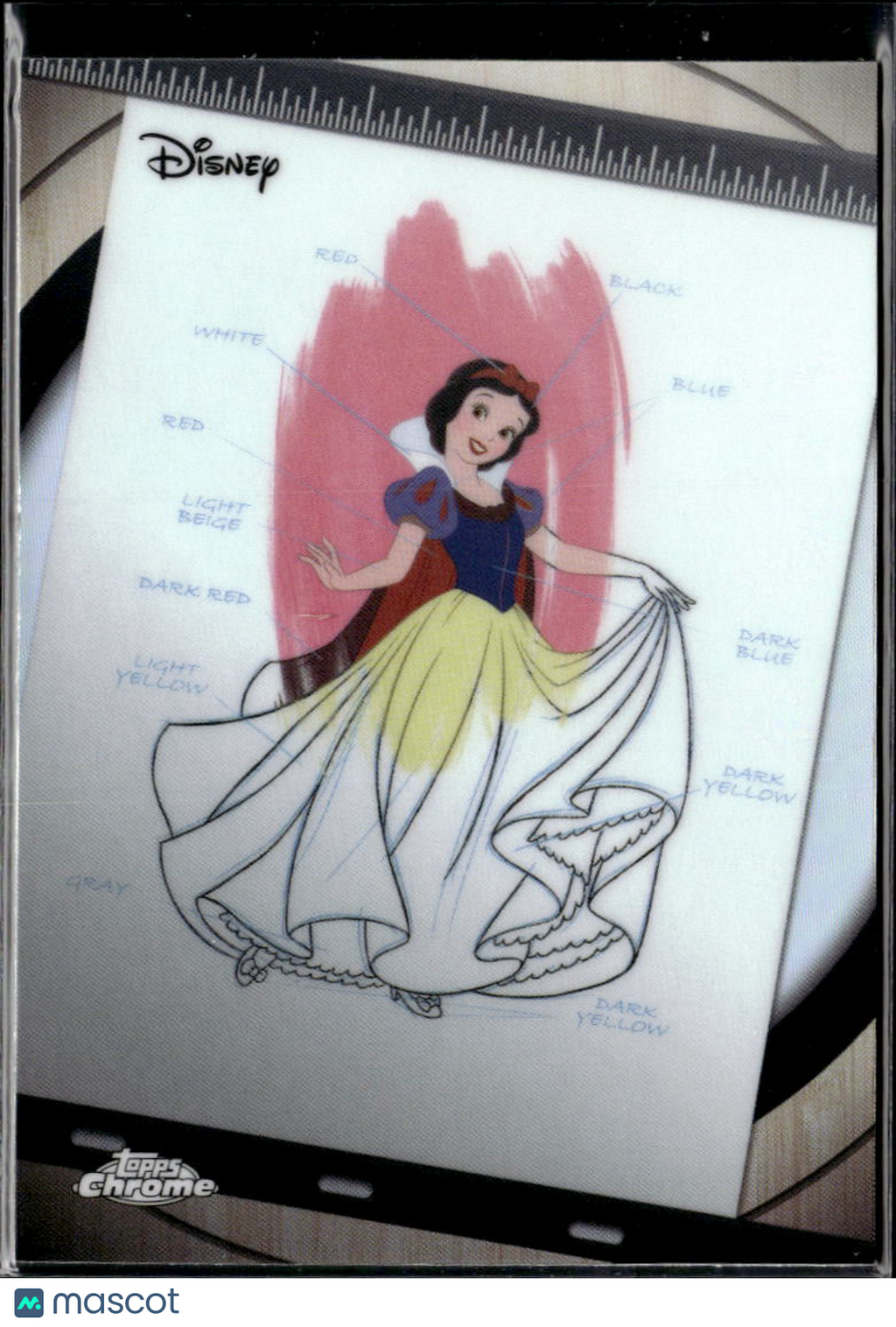 Snow White 2026 Topps Disney Chrome Ink & Paint #I&P-1
