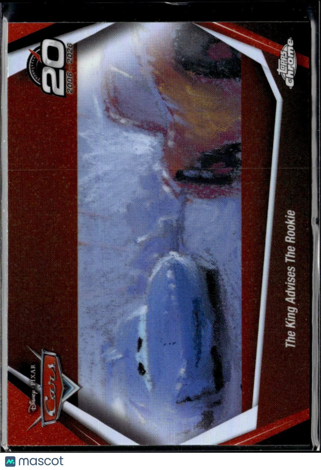 The King 2026 Topps Chrome Disney Pixar Cars 20th Anniversary #CRS-1