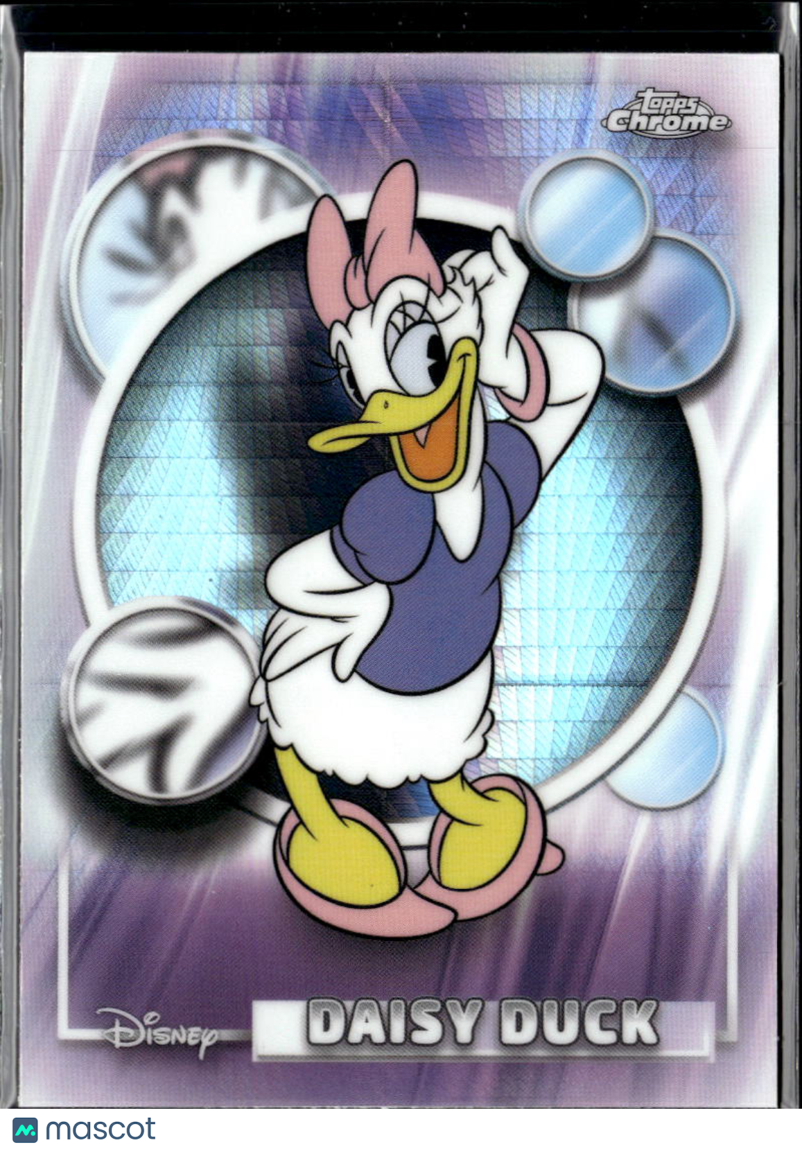 Daisy Duck 2026 Topps Chrome Disney Prism Refractor #54